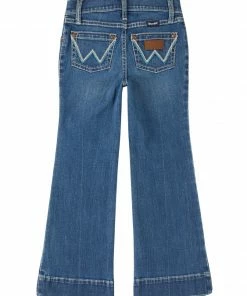 Girl's Jeans Girls Wrangler Francine Trouser Cut Jean
