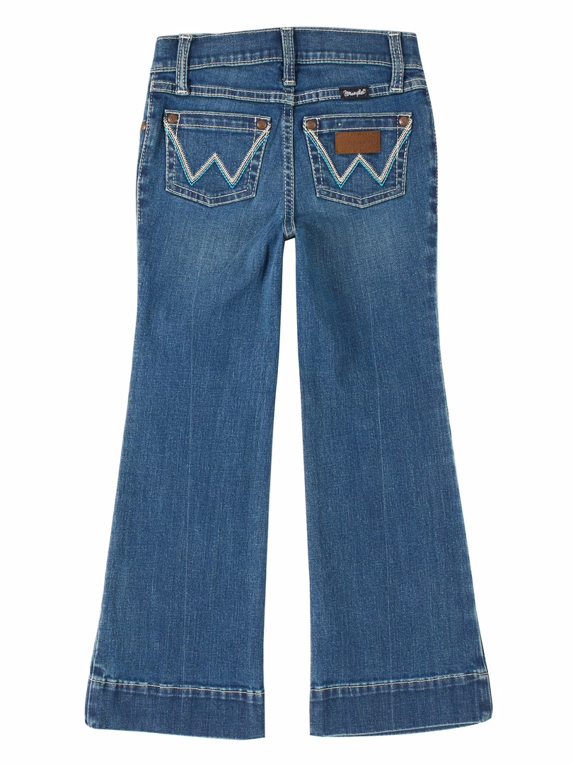 Girl's Jeans Girls Wrangler Francine Trouser Cut Jean 1 Girl's Jeans Girls Wrangler Francine Trouser Cut Jean