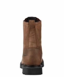 Ariat Cascade 8" Wide Square Lace Up Steel Toe Work Boots