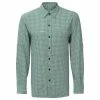 Men's Game Guard Green MicroTek Long Sleeve Shirt