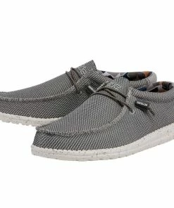 Shoes Men's Hey Dude Wally Sox Asphalt Shoe