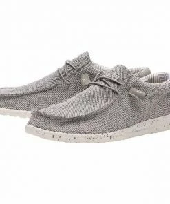 Men's Hey Dude Wally Sox Ash Shoes