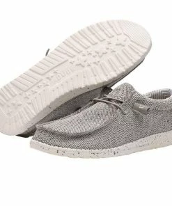 Men's Hey Dude Wally Sox Ash Shoes