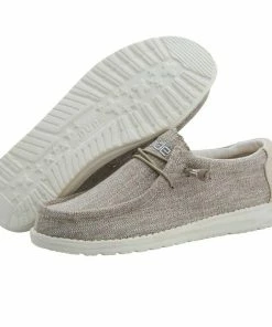 Men's Hey Dude Wally Woven Beige
