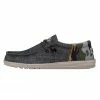 Men's Hey Dude Wally Funk Dark Camo Grey Shoe