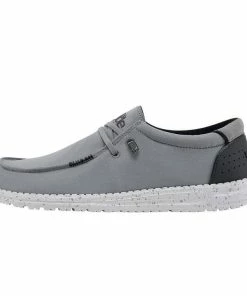 Men's Hey Dude Wally Adv. Marble Grey Shoe