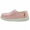 Youth Hey Dude Wendy Youth Linen Cotton Candy Shoes Kid's