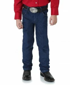 Boy's Wrangler Cowboy Cut Original Fit Prewashed Jeans (8-16)