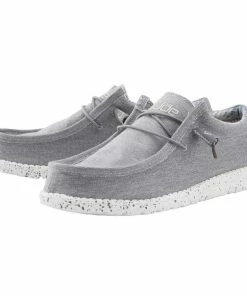 Men's Hey Dudes Wally Stretch Iron Shoe