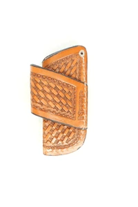 Knife Sheaths M & F Brown Basket Horizon Small Knife Sheath 1 Knife Sheaths M & F Brown Basket Horizon Small Knife Sheath