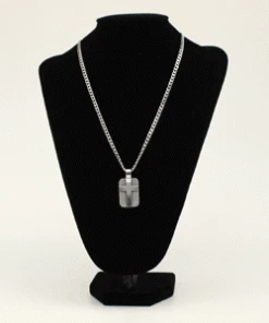 M & F Twister 24" Cross Dog Tag Necklace Necklaces