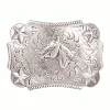 M & F Belt Buckles Youth Rectangle Horse Head Belt Buckle