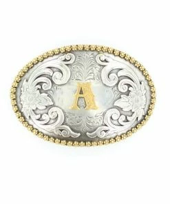 M & F Belt Buckles "A" Buckle