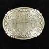 M & F Three Cross Belt Buckle Belt Buckles