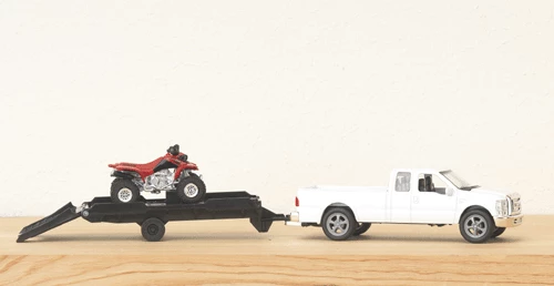 M & F BH Pickup & 4 Wheeler Toy Toys 1 M & F BH Pickup & 4 Wheeler Toy Toys