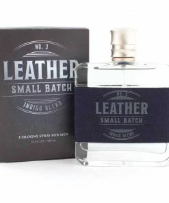 Tru Fragrance Cologne & Perfume Leather No. 3 Small Batch Indigo Blend Cologne