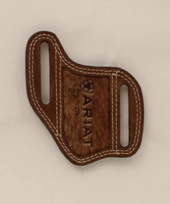 M & F Ariat Calf Hair Pancake Knife Sheath