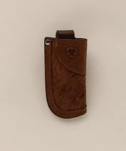 M & F Ariat Calf Hair Vertical Knife Sheath Knife Sheaths