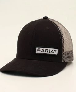 M & F Black/Tan Ariat Cap Caps