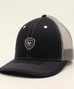 M & F Caps Black Ariat Cap