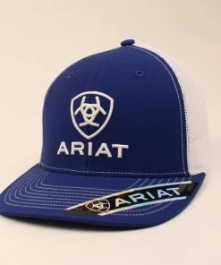 M & F Blue Ariat Cap Caps