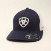 M & F Ariat Shield Logo Navy Cap