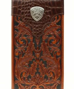 M & F Wallets Ariat Tooled Leather Wallet