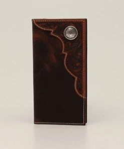 Ariat Youth Rodeo Brown Concho Wallet