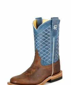 Kids Boots Kid's Anderson Bean Toast Bison Square Toe Boot