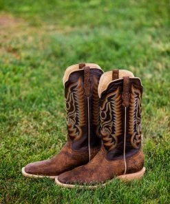 Men's R. Watson Tan Buff Brush Off Boot