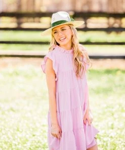 Entro Women's Baby Pink Dress Dresses