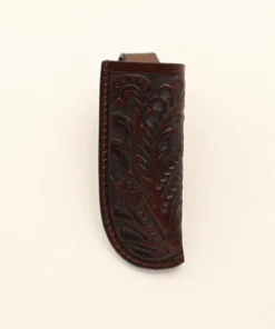 M & F Large Chocolate Floral Knife Sheath Knife Sheaths