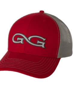 Caps Red Game Guard Logo Cap