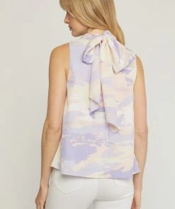 Entro Women's Lavender Combo Top Tops