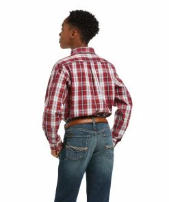 Boy's Western Shirts Boys Ariat Bastian Classic Long Sleeve Shirt