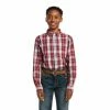 Boy's Western Shirts Boys Ariat Bastian Classic Long Sleeve Shirt