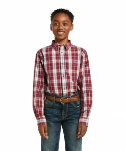 Boy's Western Shirts Boys Ariat Bastian Classic Long Sleeve Shirt