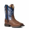 Kids Boots Kid's Ariat Sorting Pen Chocolate/Navy Boot