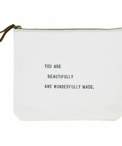 Creative Brands Home & Gifts Beautifully Canvas Zip Pouch