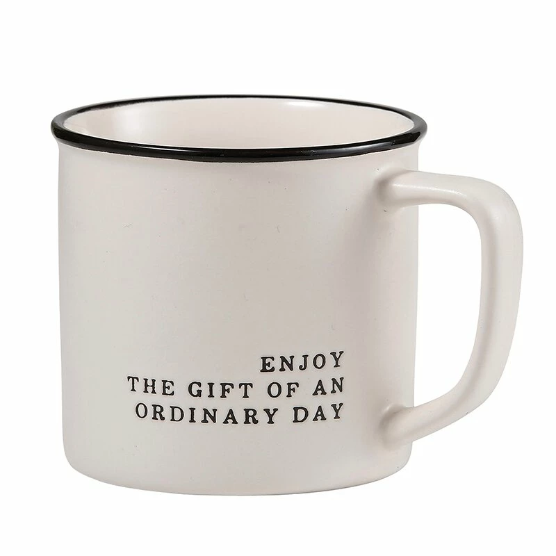 Creative Brands Enjoy The Gift Of An Ordinary Day Coffee Mug 1 Creative Brands Enjoy The Gift Of An Ordinary Day Coffee Mug