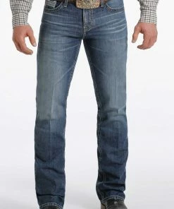 Men's Cinch Ian Medium Stone Wash Jean Jeans