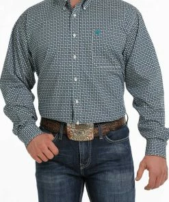 Men's Cinch Multi Print Long Sleeve Shirt