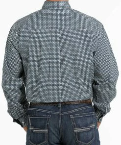 Men's Cinch Multi Print Long Sleeve Shirt