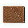 M & F Nocona Leather Pro Tooled Bi-Fold Wallet Wallets