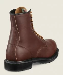 Redwing Men's Safety 8" Supersole Laceup Steel Boot