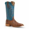 Men's R. Watson Palamino Tan Cowhide/Baby Blue Goat Boot