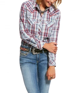 Ariat® Ladies Multi REAL Vibrant Snap Long Sleeves Shirt Western Shirts