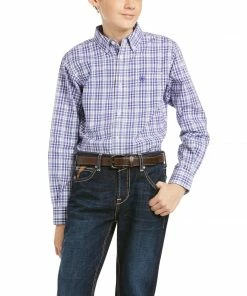 Boys Ariat Pro Series Pedra Classic Fit Shirt Kid's