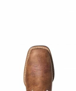 Kids Ariat Double Kicker Adobe Tan Boot Kids Boots 7 Kids Ariat Double Kicker Adobe Tan Boot Kids Boots