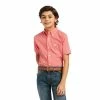 Kid's Boys Ariat Keaton Classic Short Sleeve Shirt